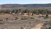  Kanyaka Homestead was a large sheep ranch that was abandoned after successive years of drought in 1860's